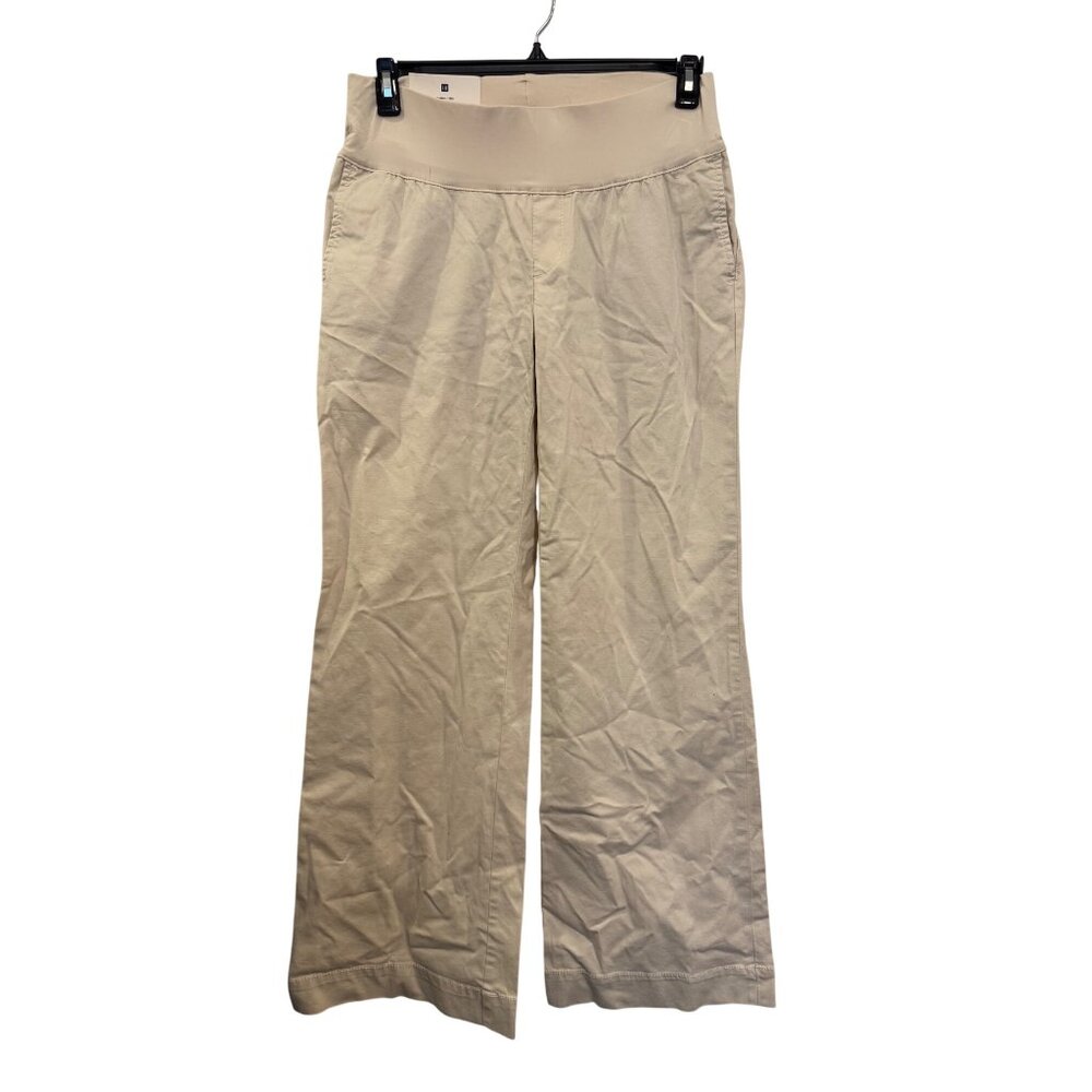Gap Maternity Beige Demi-Panel Stretch Pants Size 8R